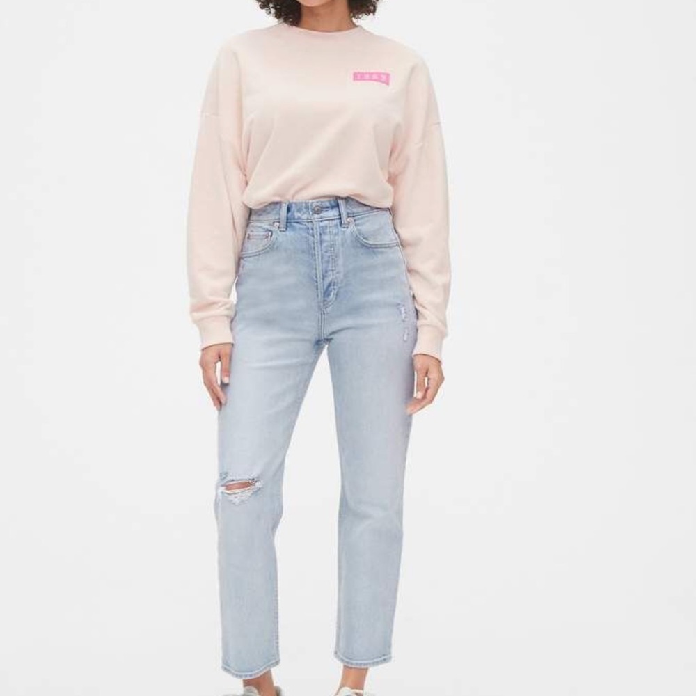 Gap curvy cheeky straight jeans